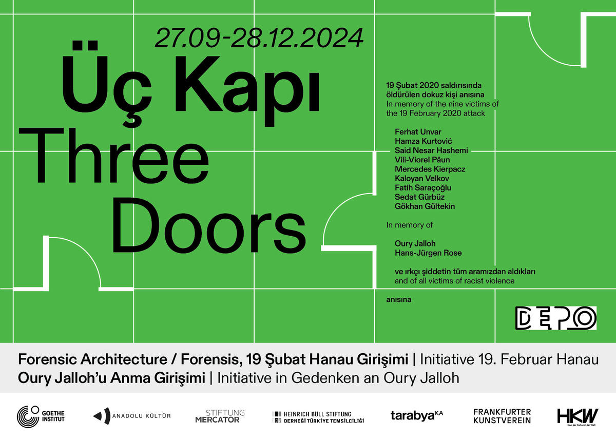 "Üç Kapı": Almanya örneğinden yola çıkan sergi ve etkinlik dizisi,  yapısal ırkçılığı ve polis ihmalini inceliyor